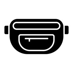 Fototapeta premium A unique design icon of purse