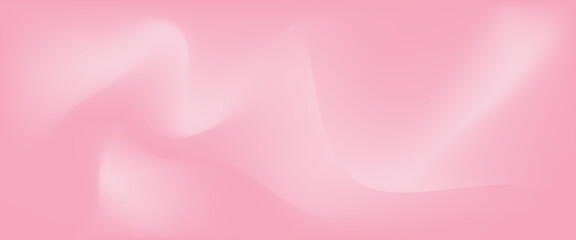 Abstract light pink sakura blossom color background. Vector simple and soft light horizontal backdrop. Blurred gentle gradient. Pastel pink smooth mesh y2k aesthetic. Minimal style. vector eps10