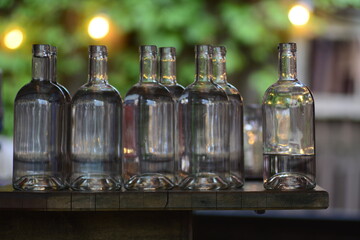 candles on the table