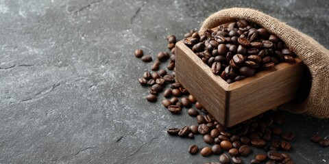 Coffee Bean and Sack