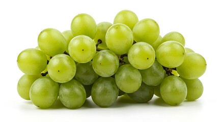 Green Seedless Grape Cluster: Fresh and Juicy