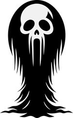 Ghostly creature with claws and a misty body