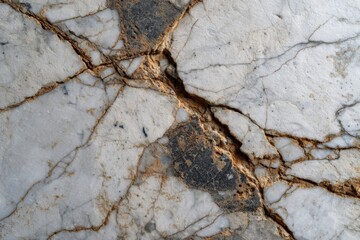 White Stone Texture with Cracks