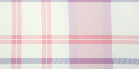 Fototapeta premium Subtle pastel plaid, serene & tranquil, perfect for textiles, blue, print