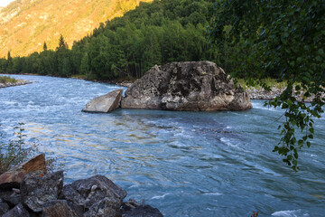 Gorge of the Kora River. Dzungarian Alatau.
