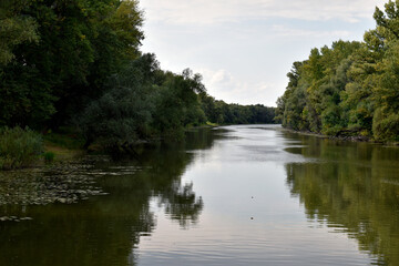 Fototapeta premium the river in the park