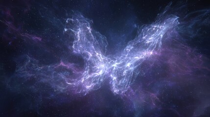Fototapeta premium Cosmic butterfly nebula