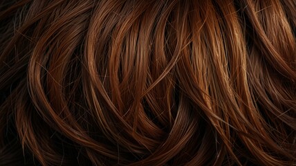 Naklejka premium long brown hair background