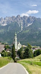 Fototapeta premium swiss alps landscape