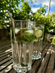 glass of water