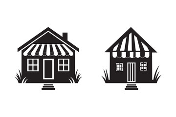house icon set