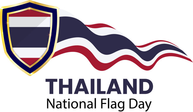 Happy Thailand national flag day