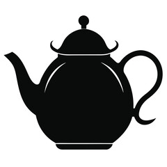 Silhouette of a Teapot