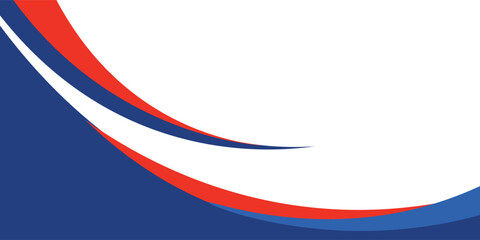 abstract business banner background with red and blue gradient color.eps10