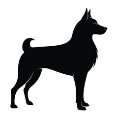 Elegant Dog Silhouette