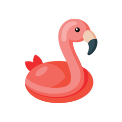 Pool float vector silhouette illustration icon