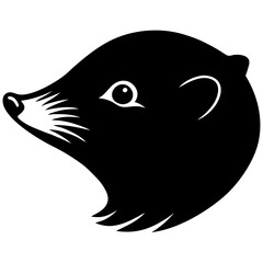 Fototapeta premium black cat silhouette