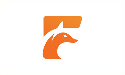 Fox Head Logo | fox design logo | Luxury Design | Mordern Design | Inspiration | vector template image | orange fox colour logo.