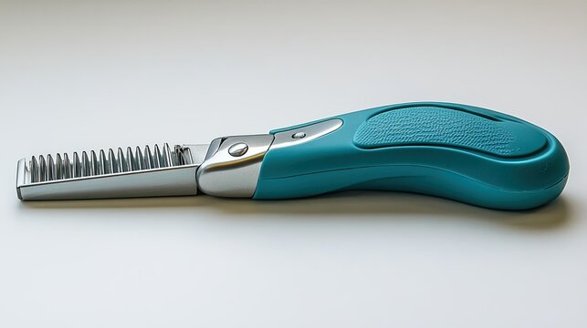 Pet grooming clippers on a white background, ideal for pet care, grooming, and animal maintenance visuals.
