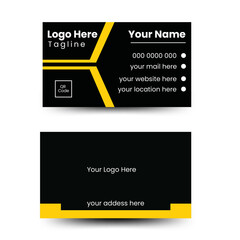 Business card design template, Clean professional business card template, visiting card, business card template.