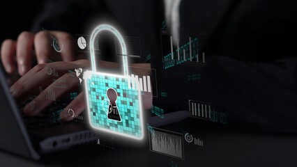 Cyber security protection and cyber security strategies against cyber threats, system hacks,...
