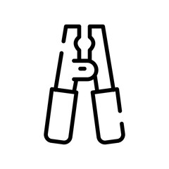 Battery clamp icon