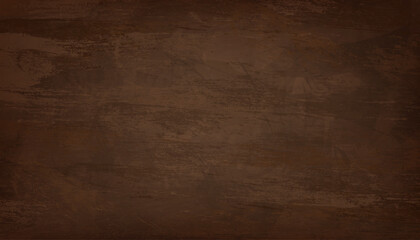 Grunge Texture,Brown grungy rough surface with scratches background.Dark brown background with grainy textured effect,Vector abstract background old metal plate  brushed surface