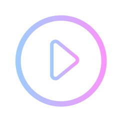 再生ボタン_メディアプレーヤー_グラデーション