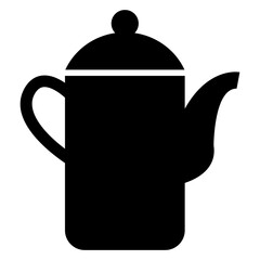 Teapot icon black_3