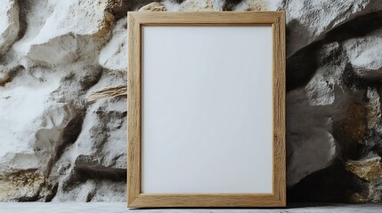 wooden frame with a wooden frame