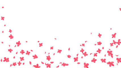 Hydrangea flowers and petal design template background for wedding invitation, greeting card
