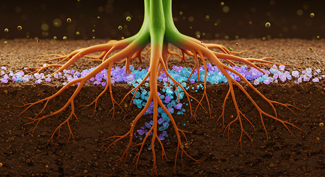 Soil Salinity Reducing Xylem Water Uptake Efficiency