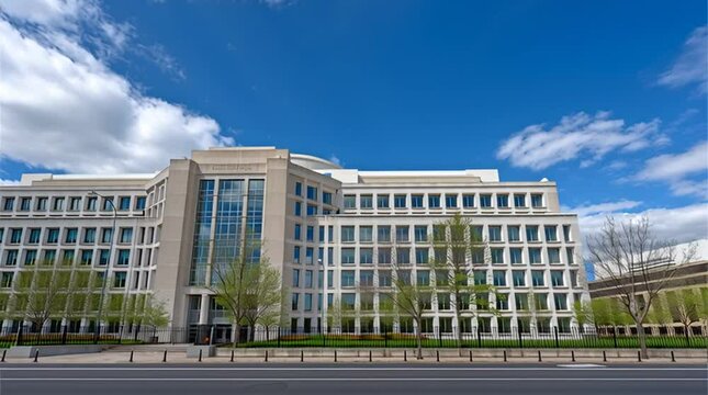 IRS Internal Revenue Service HQ building in Washington DC