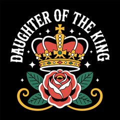 Crown Christian Faith Vintage 