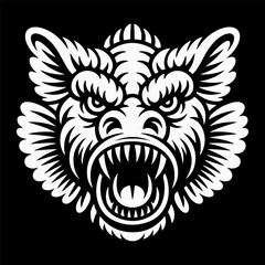 Monster Creature Head