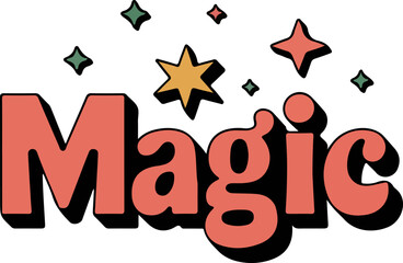 Magic Star Typography