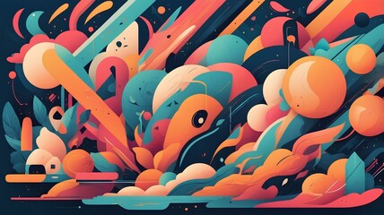 abstract colorful background