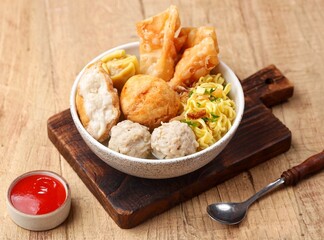 Bakso Malang is a meatball dish that is often found in all parts of Malang City and Malang Regency, East Java