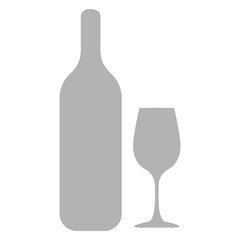 wine bottle Icon shadow_1