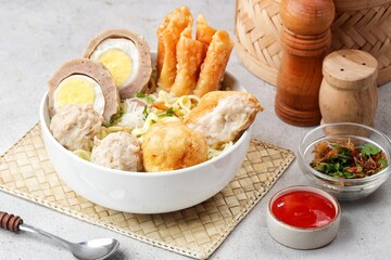 Bakso Malang is a meatball dish that is often found in all parts of Malang City and Malang Regency, East Java