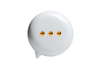 Loading Chat Bubbles, 3D Emojis, Digital Communication