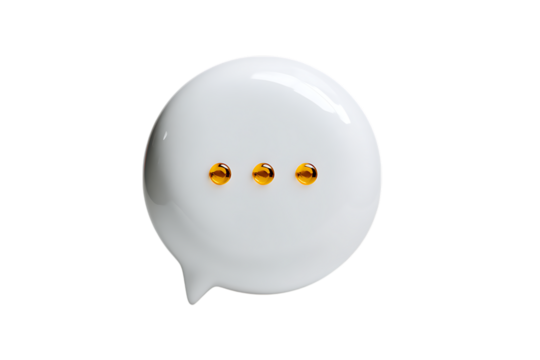 Loading Chat Bubbles, 3D Emojis, Digital Communication