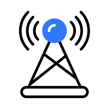 Network And Communication colored Outline icons pack 
