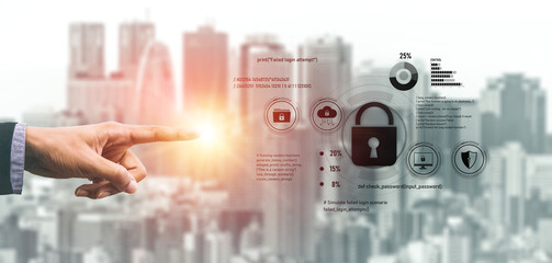 Cyber security protects against breaches, hacks, and network attacks using strong infrastructure...