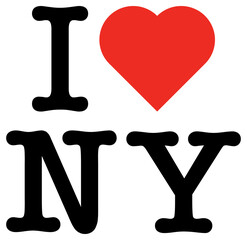 I Love NY New York Red Heart Lettering T-Shirt Sweatshirt Digital Lettering Vector Sublimation PNG SVG Design