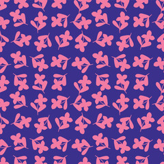 cute flower pattern image for fabric textile or wall decoration