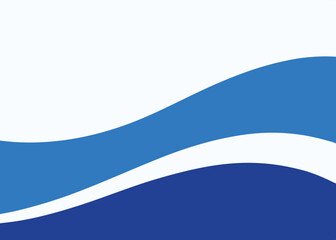 abstract blue wave background