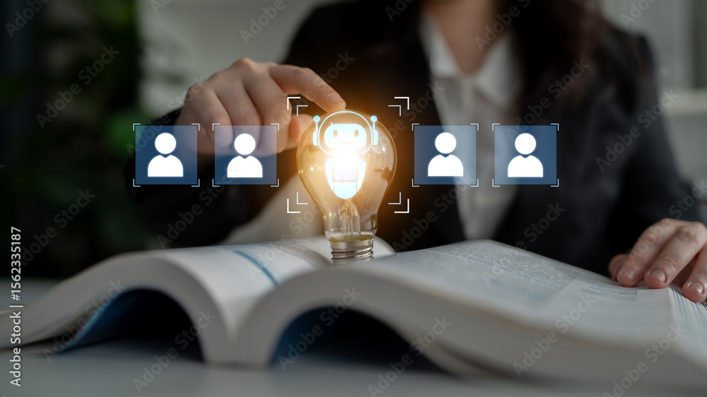 Poster ai is selected to replace human employees, illustrating automation and workforce transformation driv