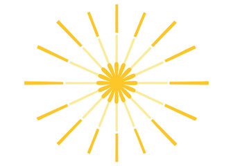 yellow pencil with sun