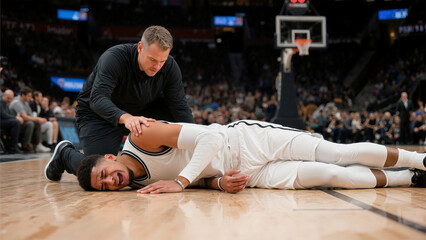 Star Basketball Player Injured